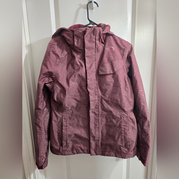 The North Face Helata Triclimate Jacket Women's Burgundy Red Size M - Picture 3 of 16